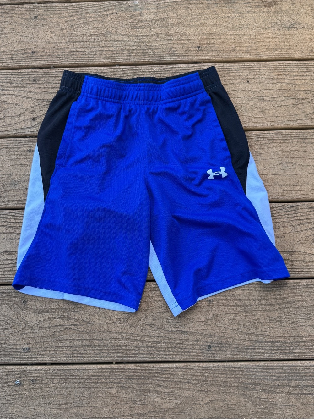 Under Armour kids Royal Blue Athletic Shorts